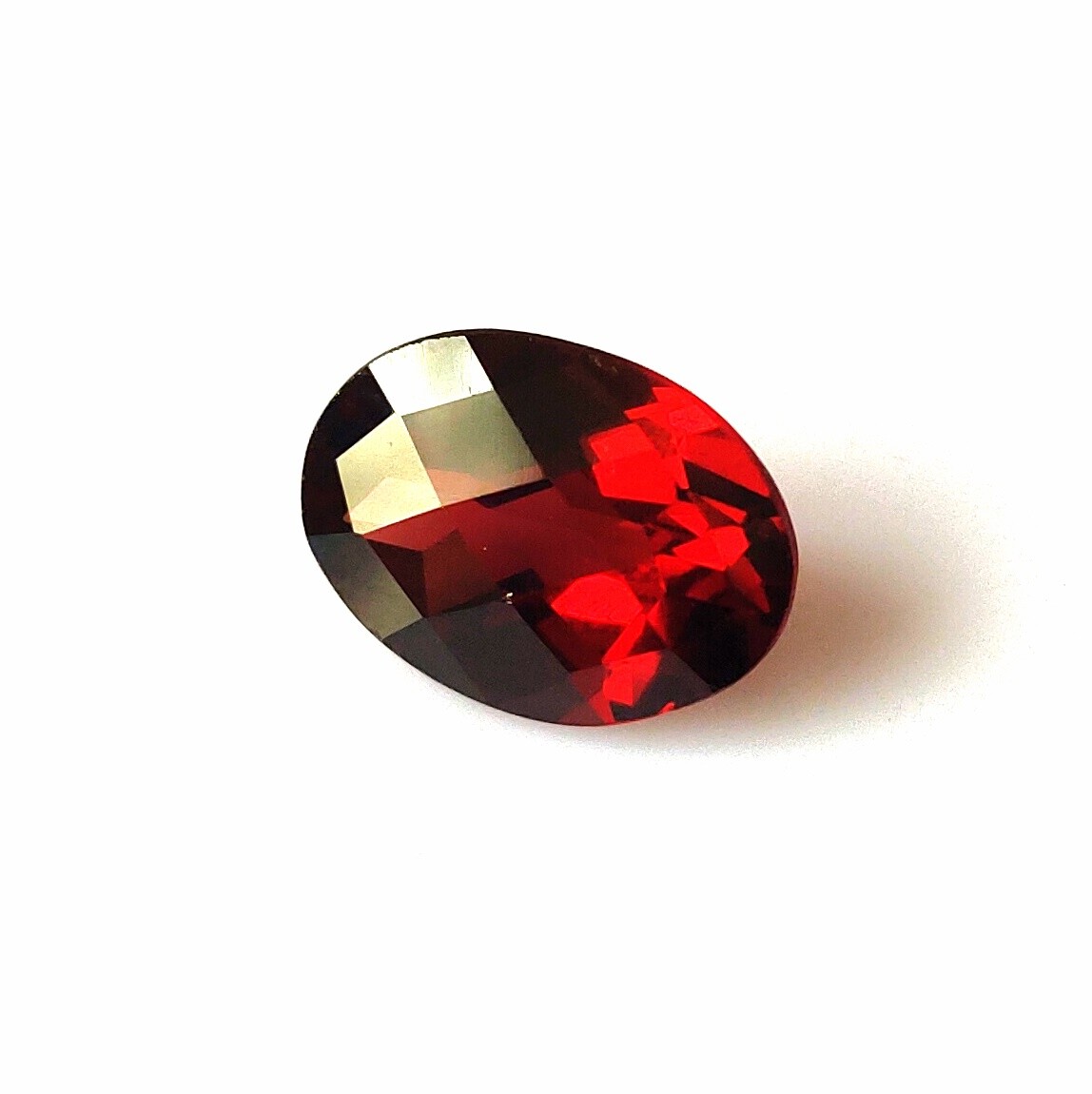 Natural Red Garnet 10X8 mm Oval Cut Faceted Checkerboard Cut Wholesale Gemstone Natural Red Garnet 10X8 mm Oval Cut Faceted Checkerboard Cut Wholesale Gemstone