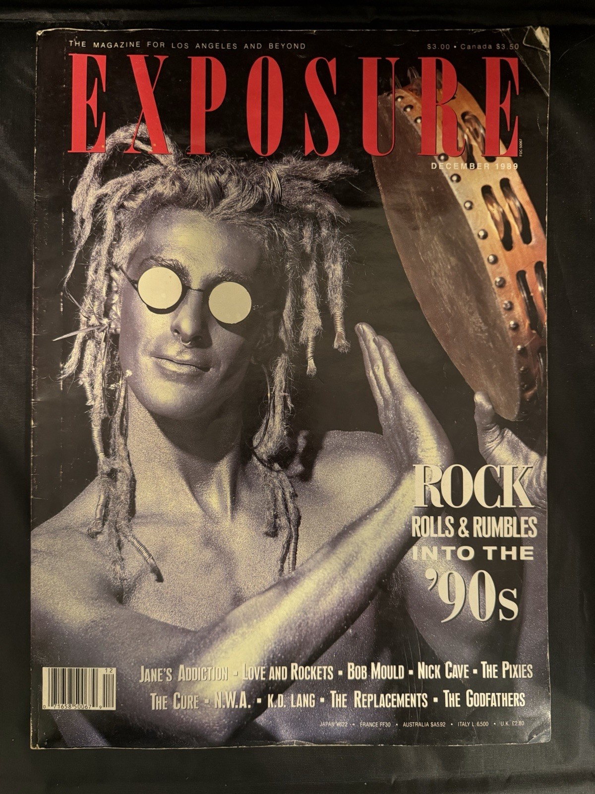 Vintage 1989 Exposure Magazine Perry Farrell Jane’s Addiction Vintage 1989 Exposure Magazine Perry Farrell Jane’s Addiction