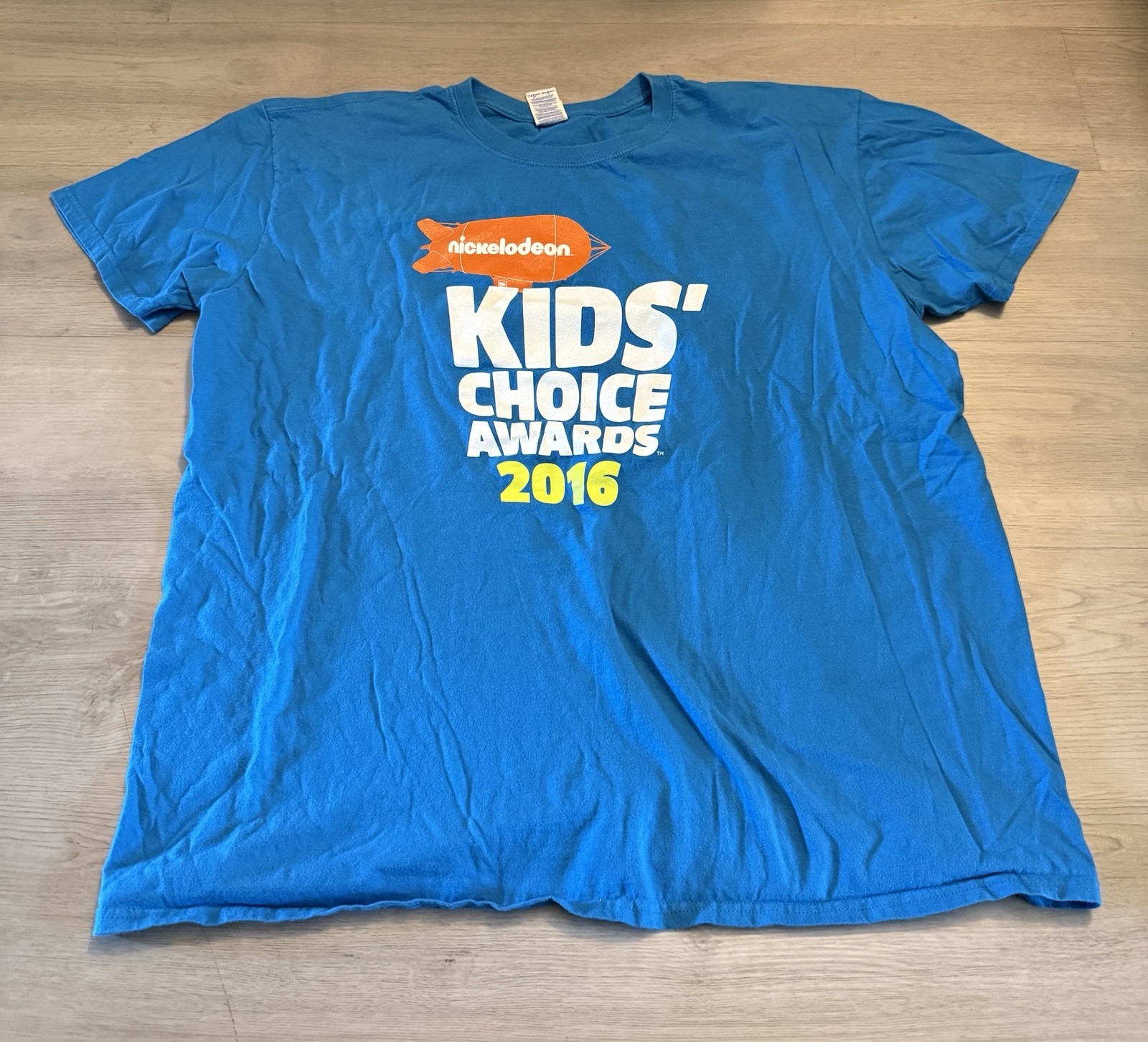 Very Rare Blue NICKELODEON KIDS CHOICE AWARDS 2016 Staff t-shirt sz 2XL Kidcore Very Rare Blue NICKELODEON KIDS CHOICE AWARDS 2016 Staff t-shirt sz 2XL Kidcore