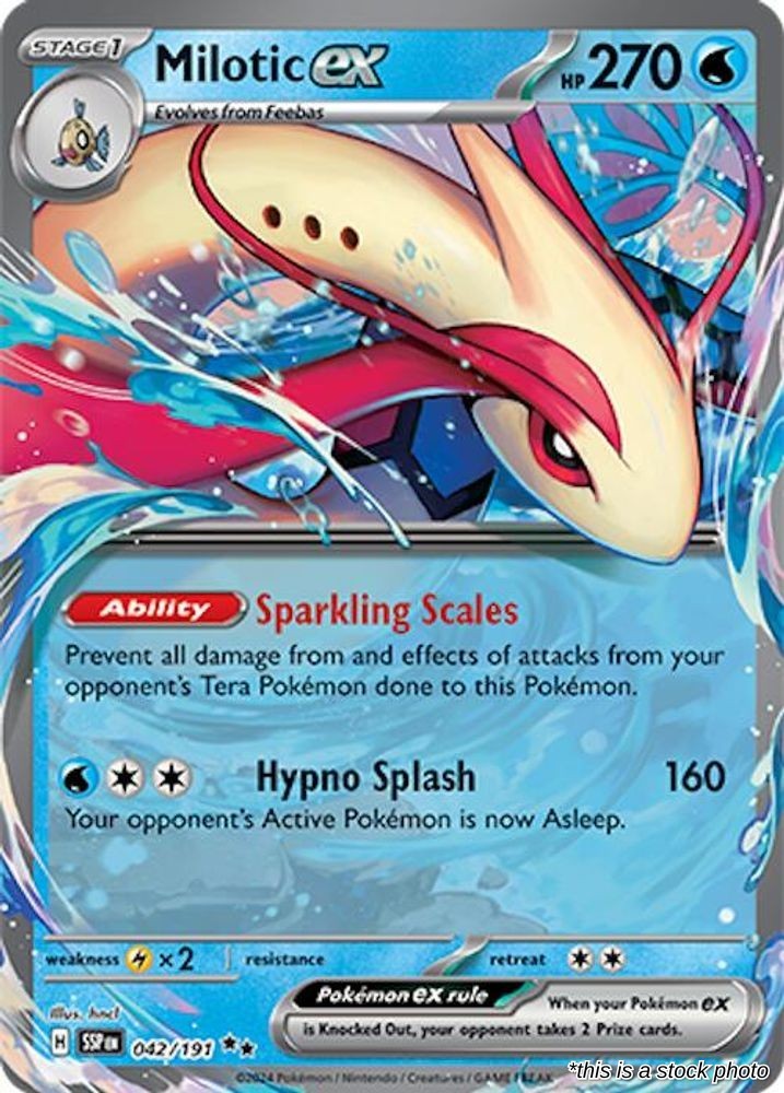 Milotic ex Holofoil [SSP - 042/191-]-[Double Rare]-NM