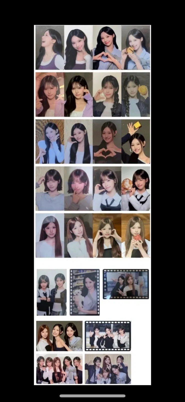 RESCENE X CU Bread Collaboration Photocard 27pcs Complete Set RESCENE X CU Bread Collaboration Photocard 27pcs Complete Set
