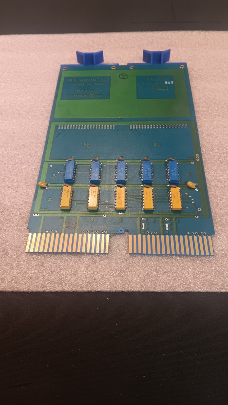 VINTAGE DEC/MDB Systems MLSI-TEV Circuit Board #40040340 1976 (B5) VINTAGE DEC/MDB Systems MLSI-TEV Circuit Board #40040340 1976 (B5)