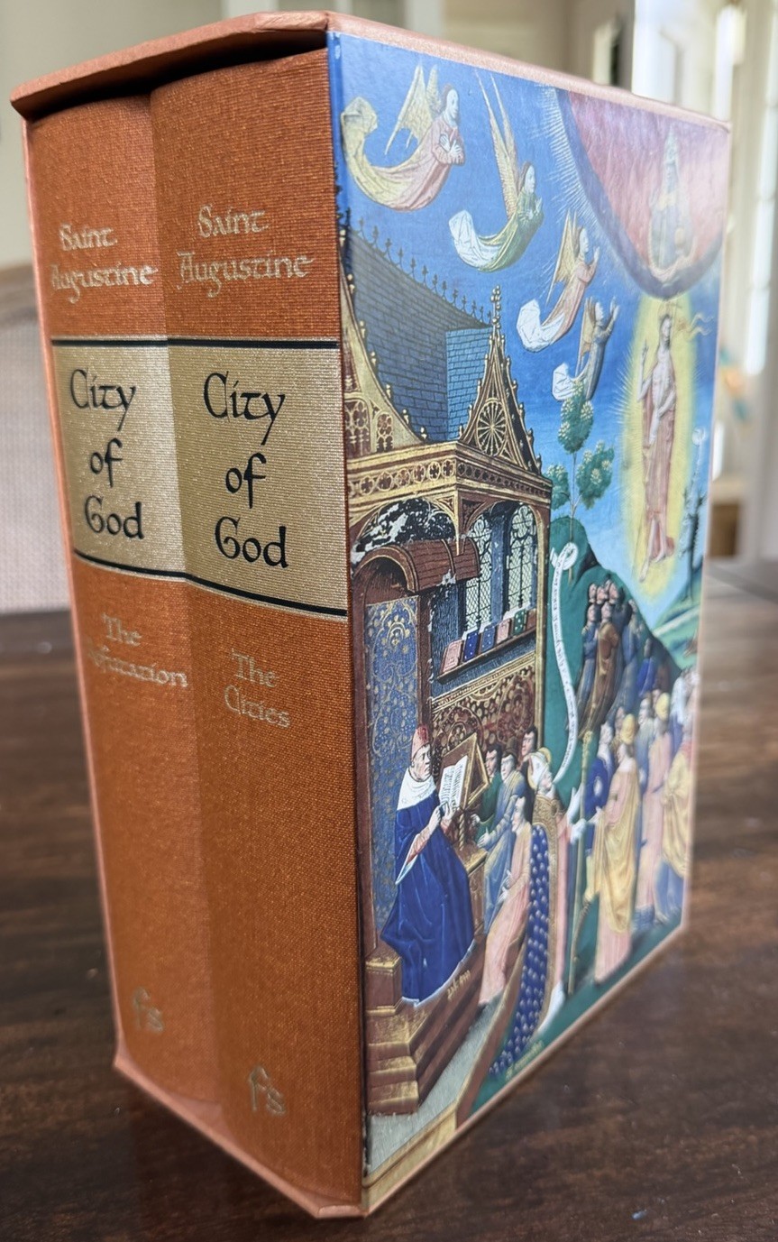 Saint Augustine City of God Folio Society 2012 2 Vol Set Slipcase Near Mint