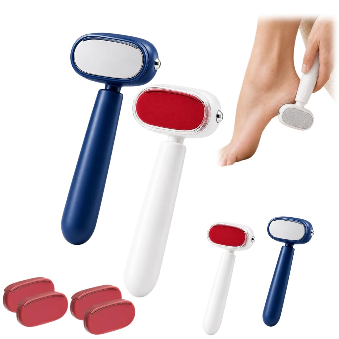 Dual Sided Callus Remover,2027 Upgraded Dual Sided Foot Callus Remover Dual Sided Callus Remover,2027 Upgraded Dual Sided Foot Callus Remover