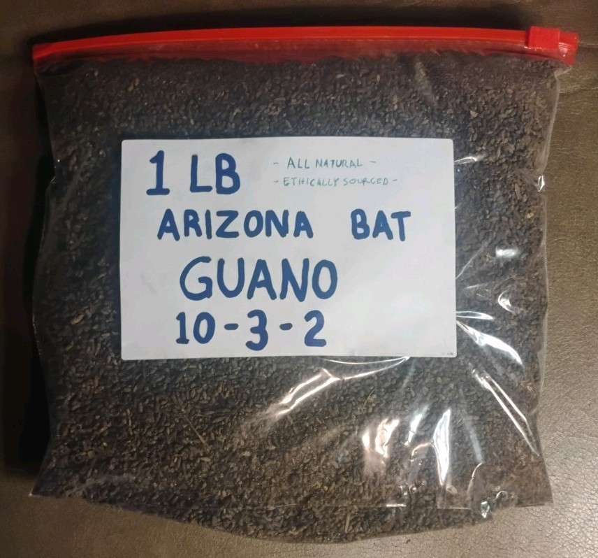 Natural Arizona Bat Guano Organic Fertilizer 100% Pure 10 · 3 · 2 Natural Arizona Bat Guano Organic Fertilizer 100% Pure 10 · 3 · 2