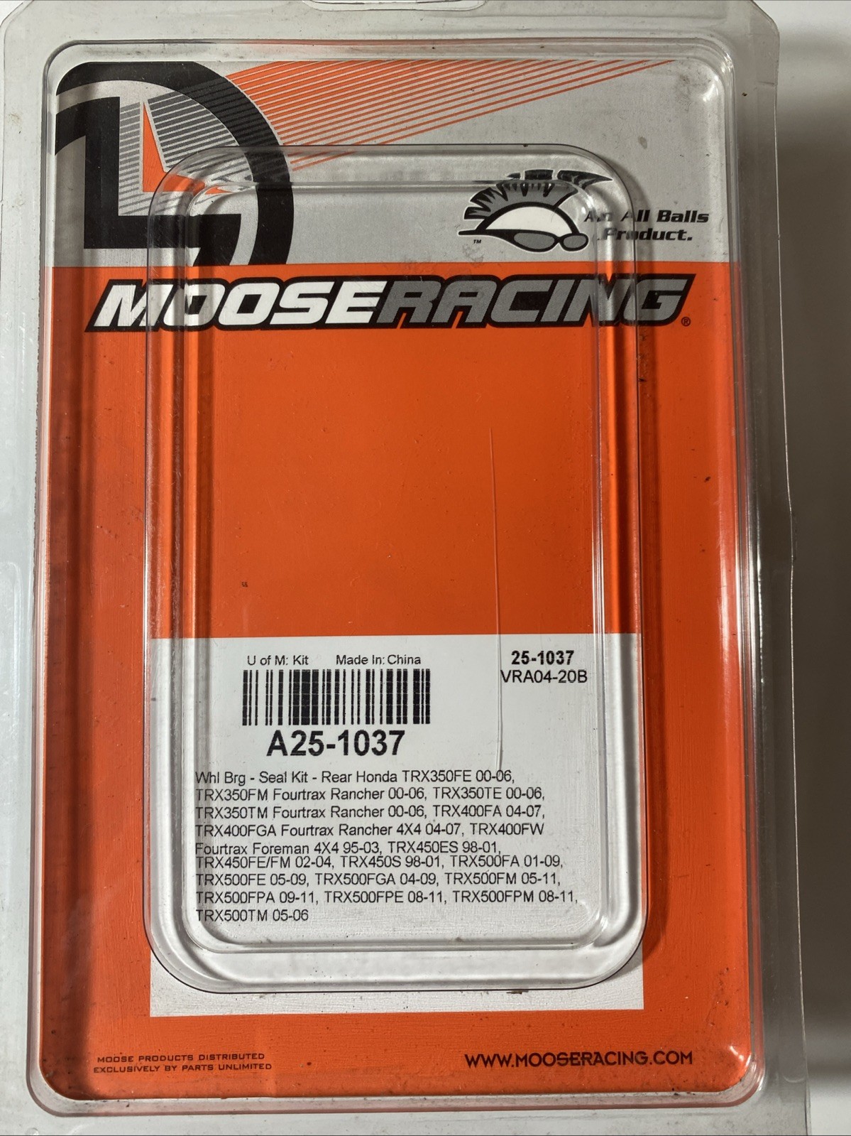 Moose Racing Wheel Bearing Seal Kit A25-1037 Honda TRX Moose Racing Wheel Bearing Seal Kit A25-1037 Honda TRX