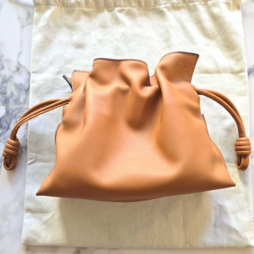 Loewe Small Flamenco in Warm Desert Loewe Small Flamenco in Warm Desert