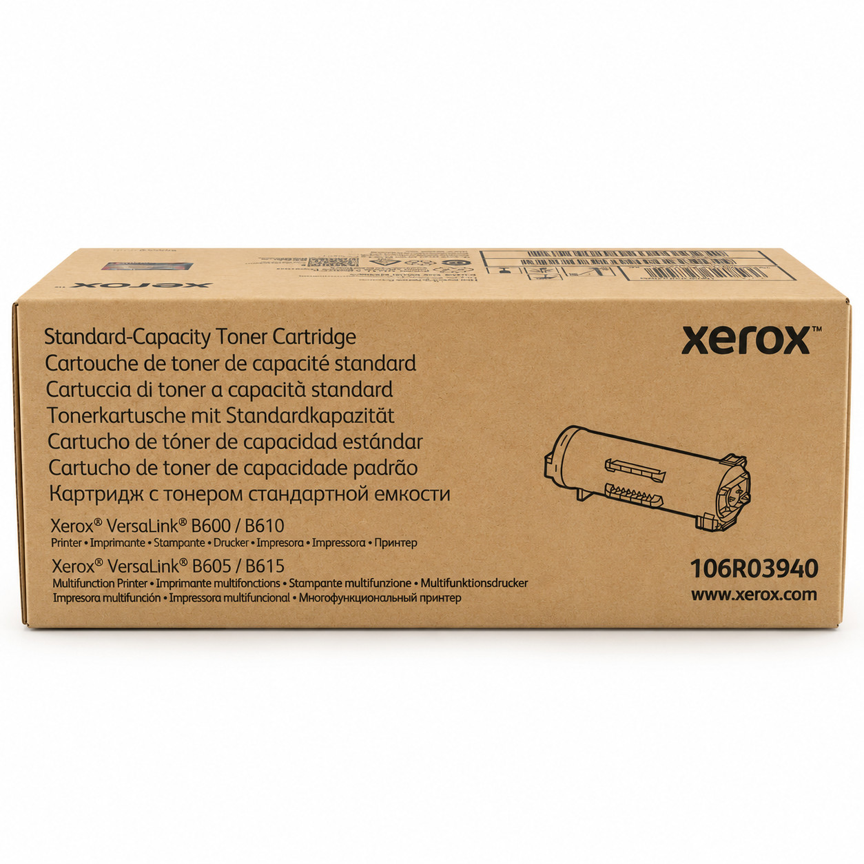 Xerox 106R03940 Genuine Black Toner Cartridge VersaLink B600 B605 B610 B615 New