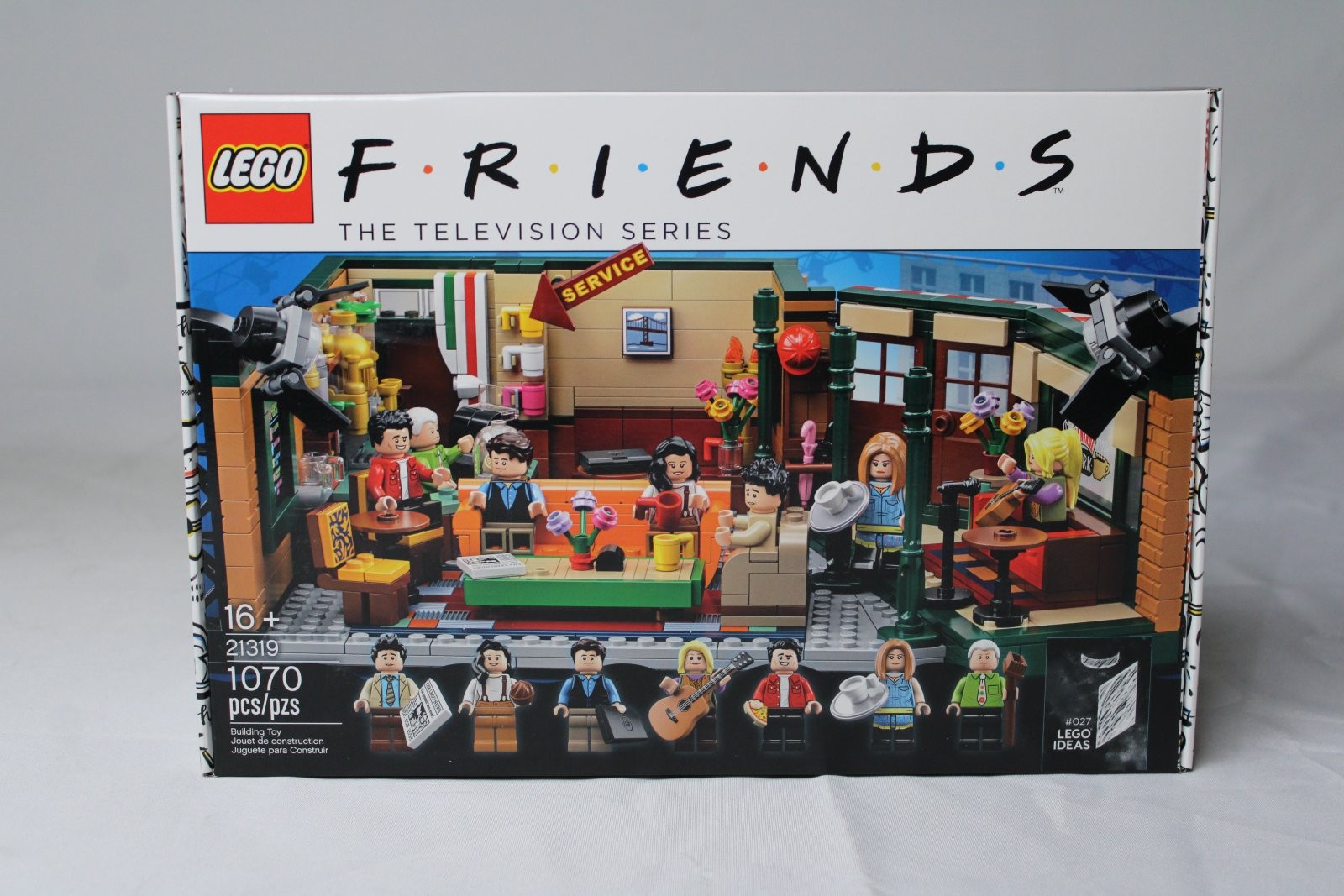 Lego Ideas: Friends Central Perk 21319 New Factory Sealed 1070pcs *Retired*