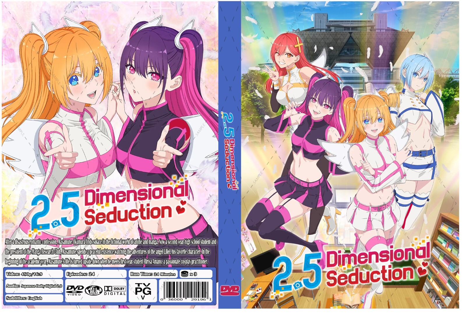 2.5 Dimensional Seduction Anime Serie Episodes 1-24 2.5 Dimensional Seduction Anime Serie Episodes 1-24