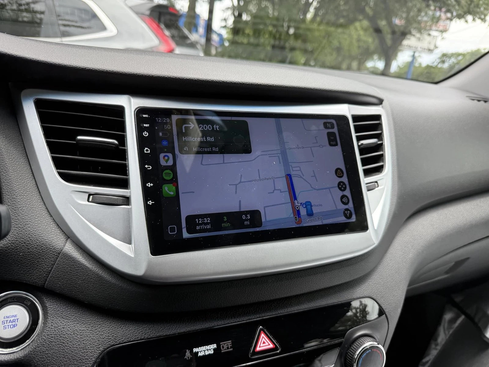 Apple CarPlay For Hyundai Tucson 2015-2019 Car Stereo Radio GPS Navi Head Unit