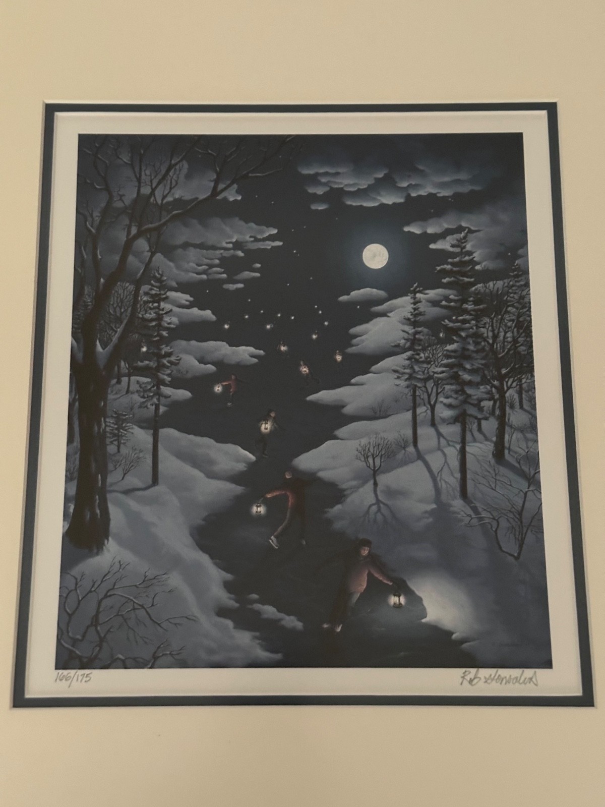 1997 LIMITED EDITION PRINT ROB GONSALVES \ 1997 LIMITED EDITION PRINT ROB GONSALVES \