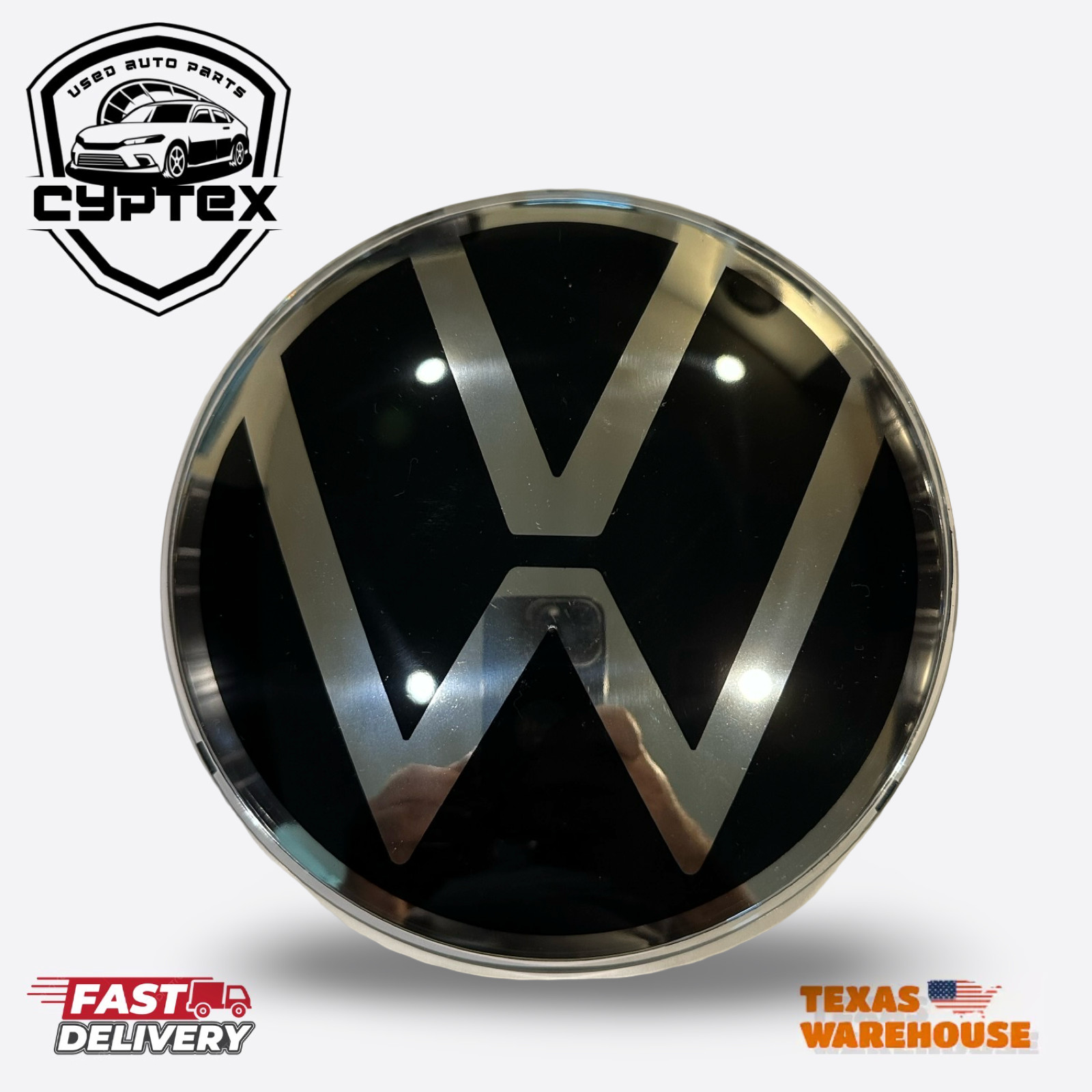 2021-2023 Volkswagen Front Grille Emblem for Altas & Atlas Cross Sport OEM 2021-2023 Volkswagen Front Grille Emblem for Altas & Atlas Cross Sport OEM