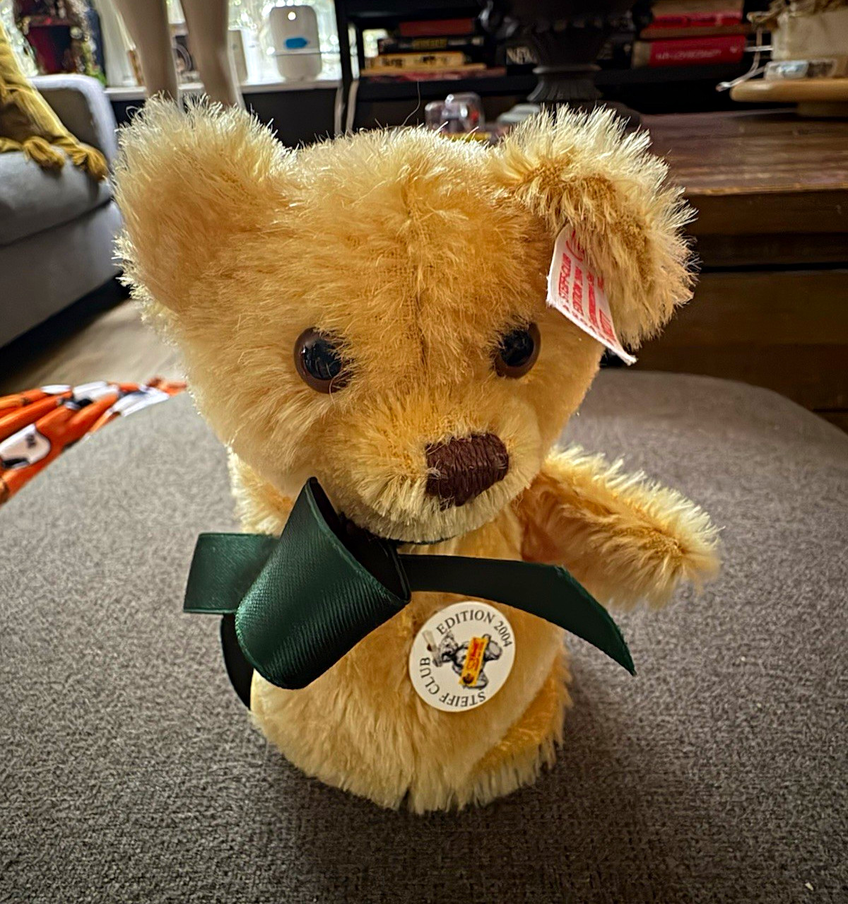 Vintage Steiff Club 2004 Teddy Bear Egg Cozy Limited Edition Vintage Steiff Club 2004 Teddy Bear Egg Cozy Limited Edition