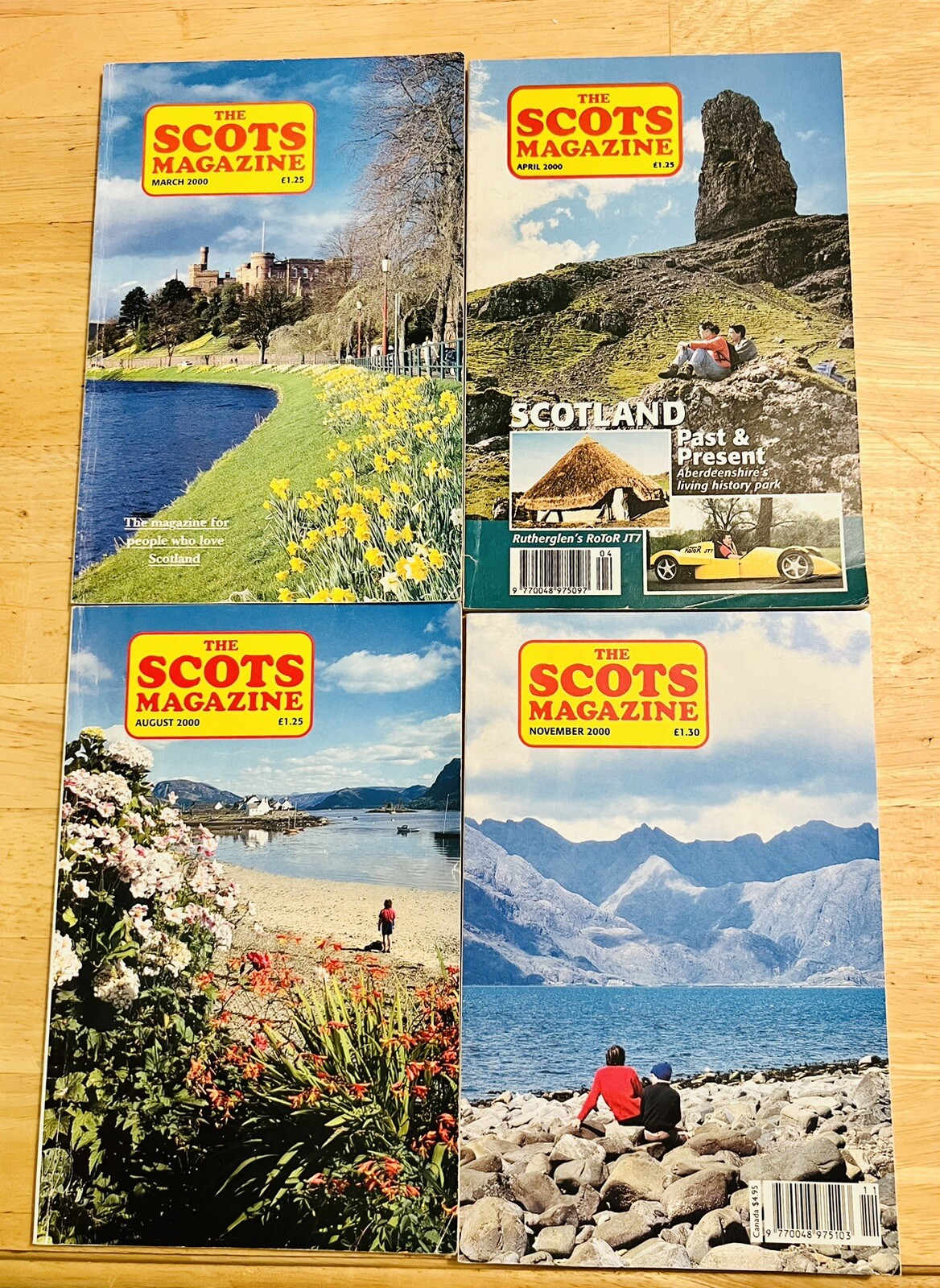 The SCOTS MAGAZINE 2000 LOT OF 4, - FOR PEOPLE WHO LOVE SCOTLAND The SCOTS MAGAZINE 2000 LOT OF 4, - FOR PEOPLE WHO LOVE SCOTLAND