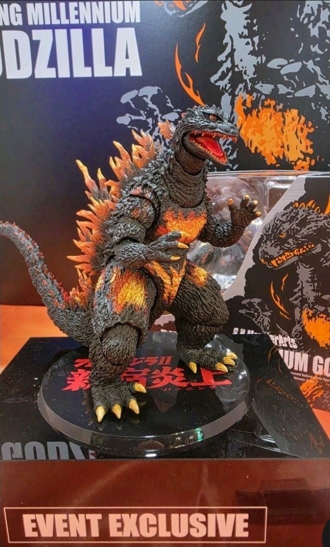NYCC 2026 TAMASHII S.H. MonsterArts BURNING MILLENNIUM GODZILLA NYCC 2026 TAMASHII S.H. MonsterArts BURNING MILLENNIUM GODZILLA