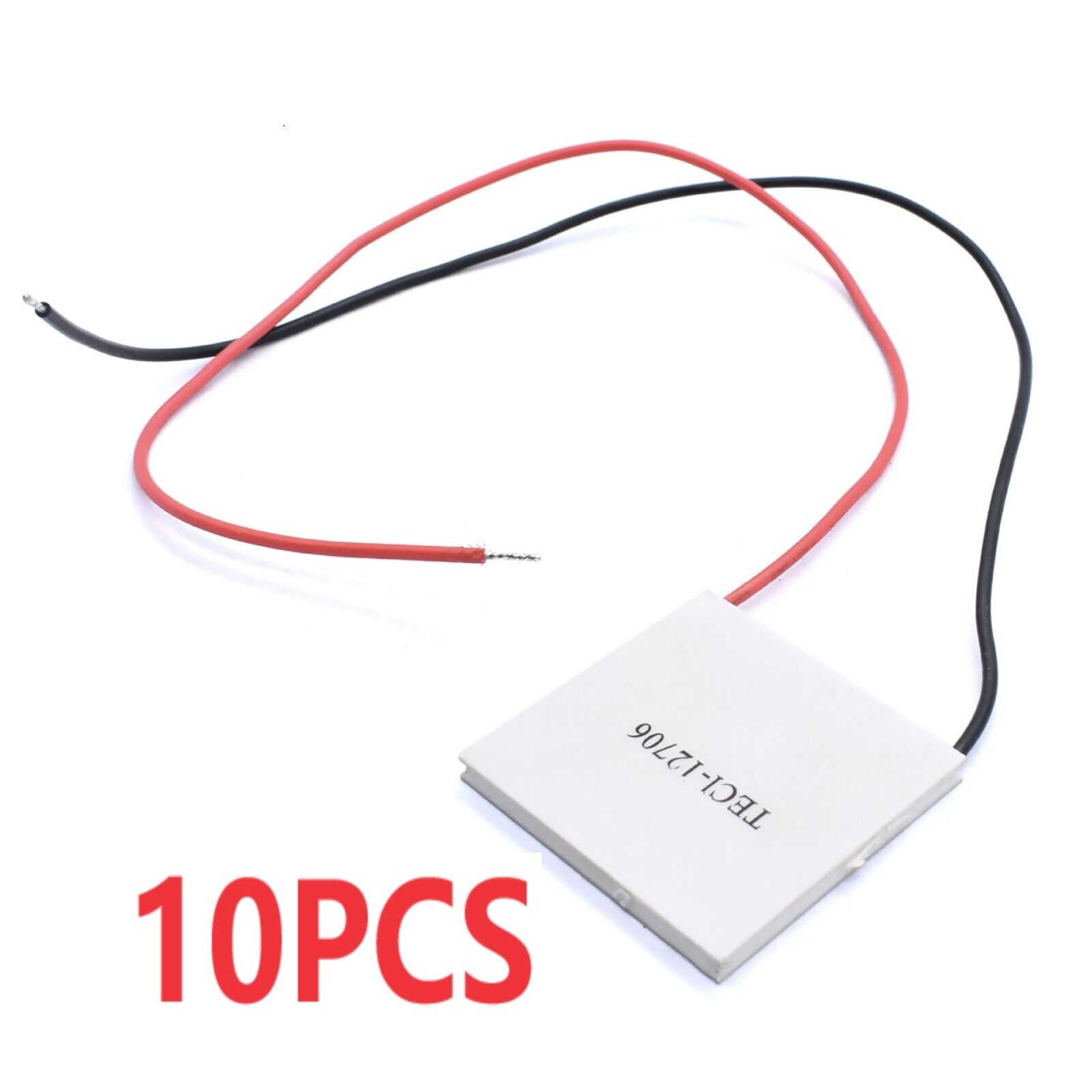 10x 12V TEC1 12706 Heatsink Thermoelectric Cooler Cooling Peltier Plate Module a