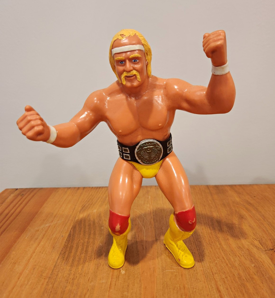 Vintage 1984 Hulk Hogan WWF WWE Wrestling Rubber Action Figure 80’s Titan Sport Vintage 1984 Hulk Hogan WWF WWE Wrestling Rubber Action Figure 80’s Titan Sport