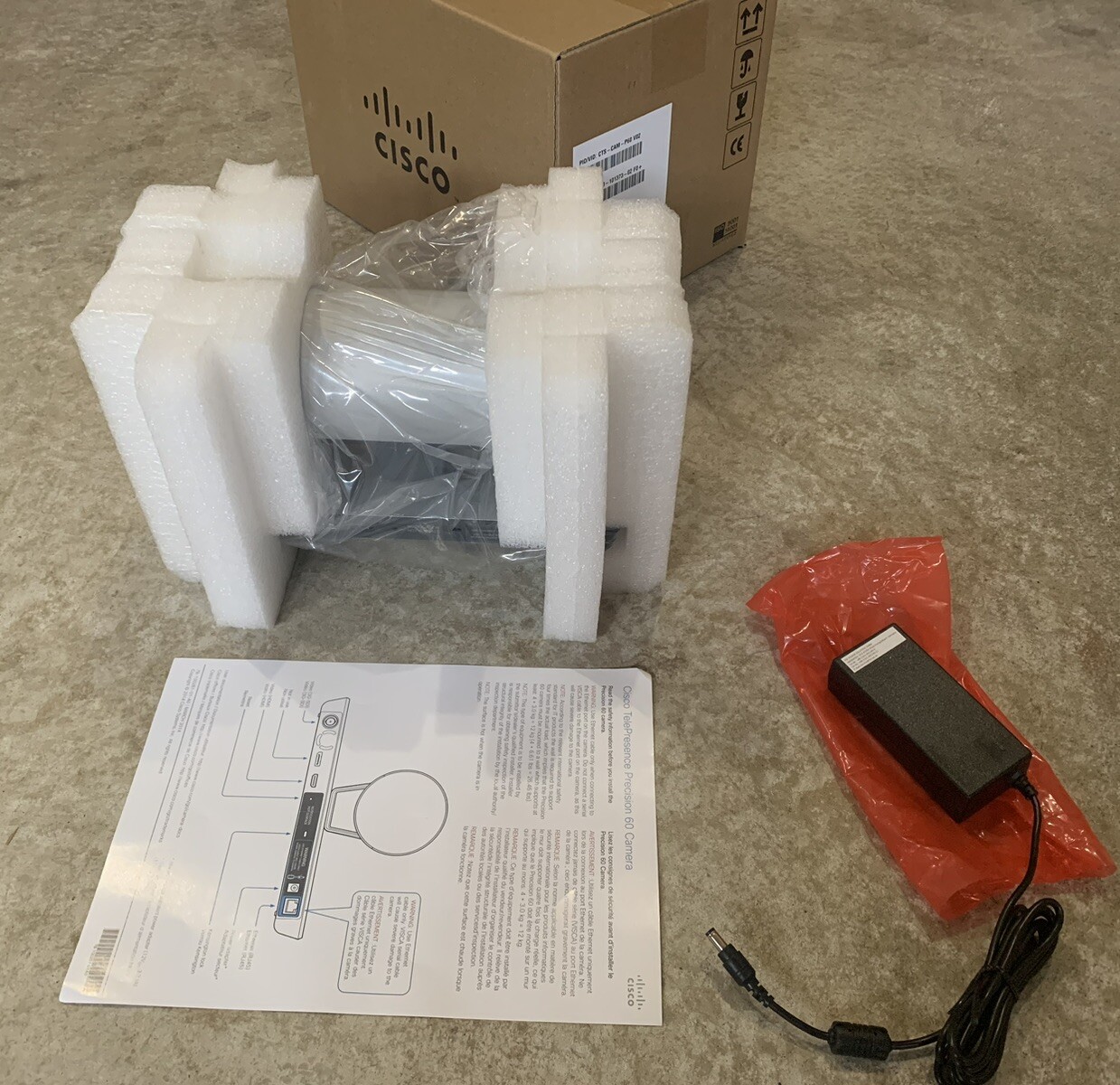 New Cisco  CTS-P60 Camera TTC8-07 Video Conferencing Camera CTS-CAM-P60