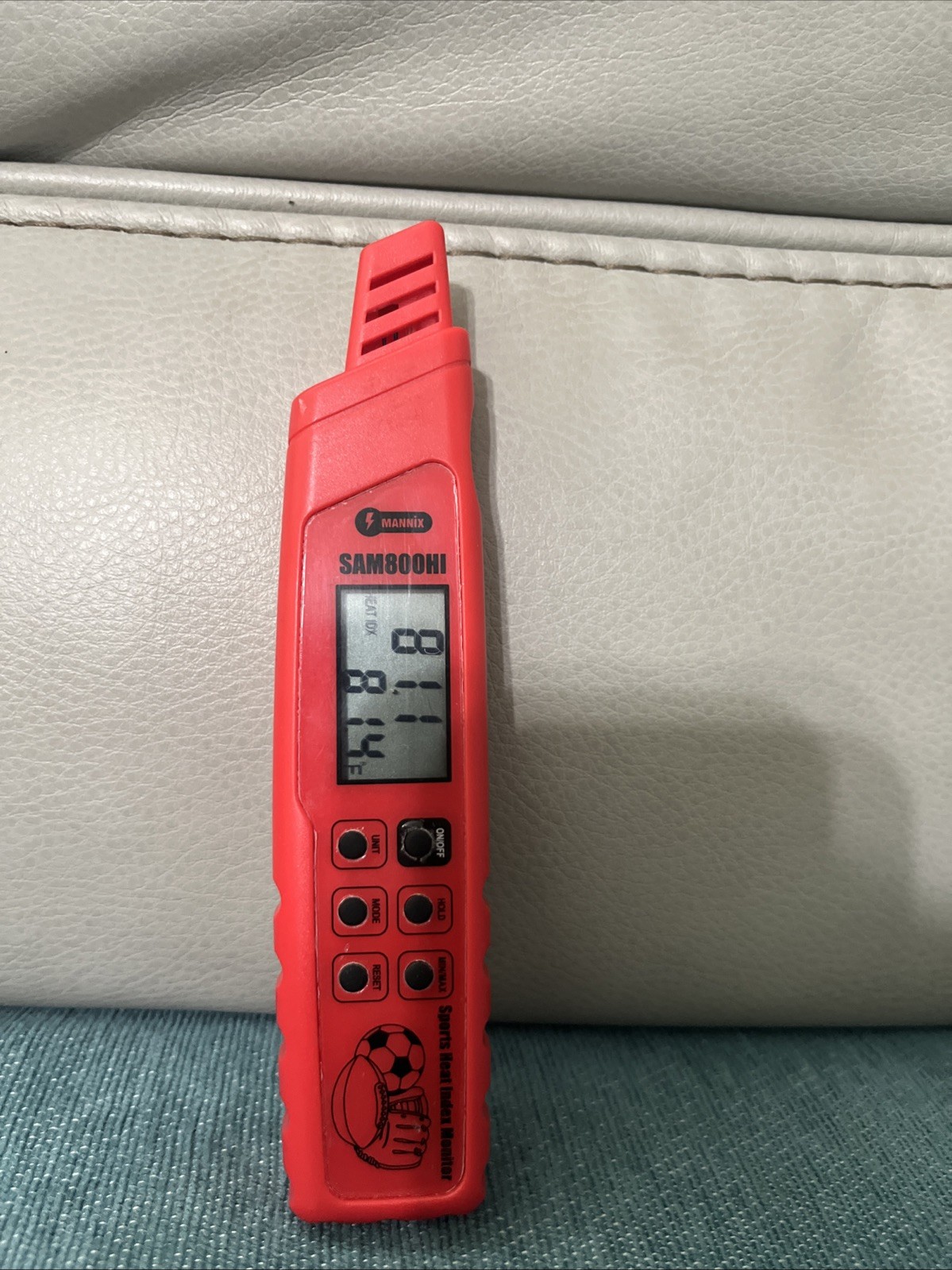 General Tools SAM800HI Heat Index Monitor 32°-122° Digital Read Sports League