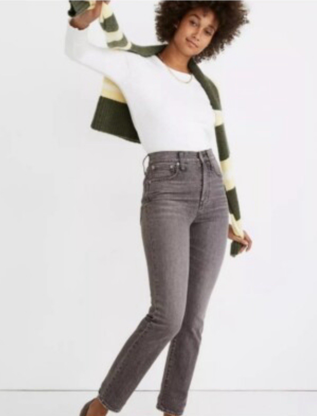NWT Madewell Perfect Vintage Jean High Waist Gray Denim -30 Magic Pockets NWT Madewell Perfect Vintage Jean High Waist Gray Denim -30 Magic Pockets