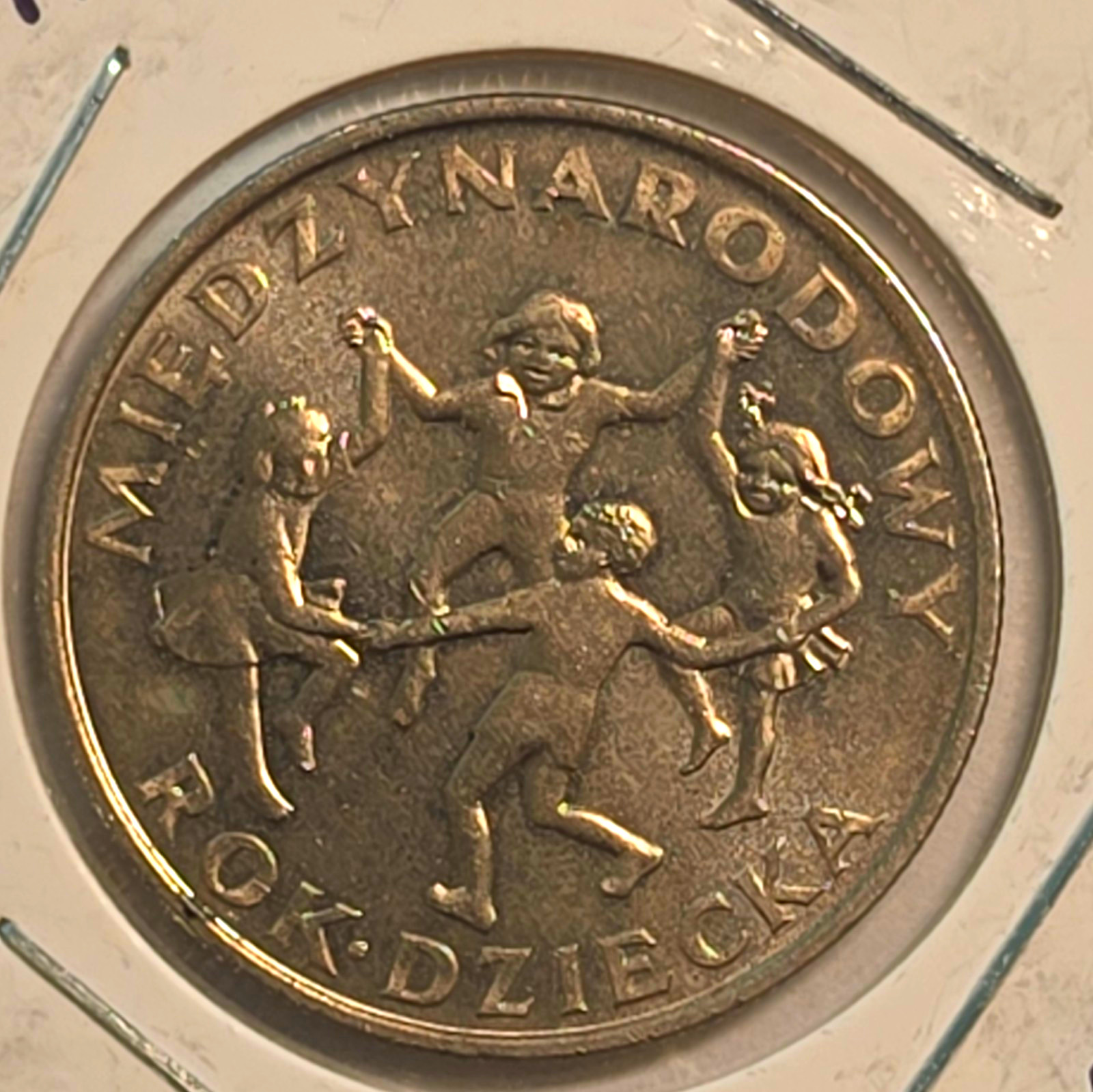 1979 Poland 20 Złotych International Year of the Child Copper-Nickel Y#99 1979 Poland 20 Złotych International Year of the Child Copper-Nickel Y#99