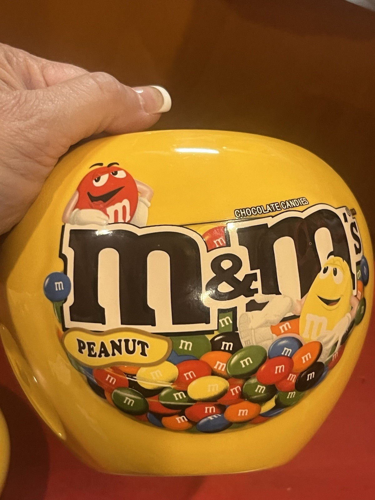 M&M Yellow Peanut Ceramic 5\