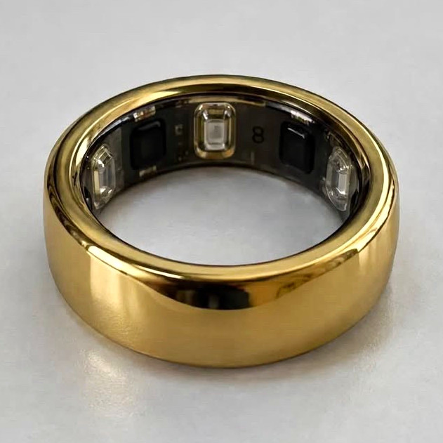 Oura Ring 5 Gen 5 Gold Smart Ring - Choose Size - Authentic Oura Ring 5 Gen 5 Gold Smart Ring - Choose Size - Authentic