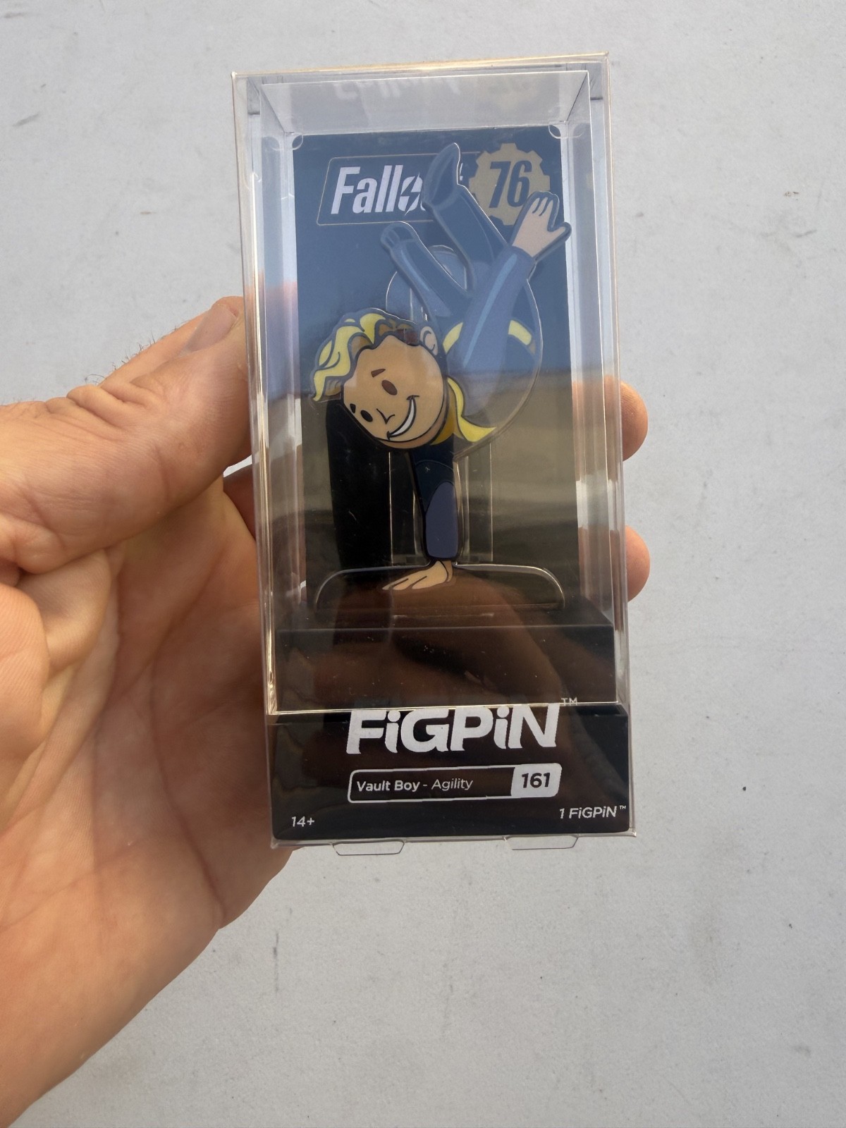 Fallout Limited Edition LIMITED VAULT BOY #6 AGILITY FIGPIN 1 Of 1000 z23