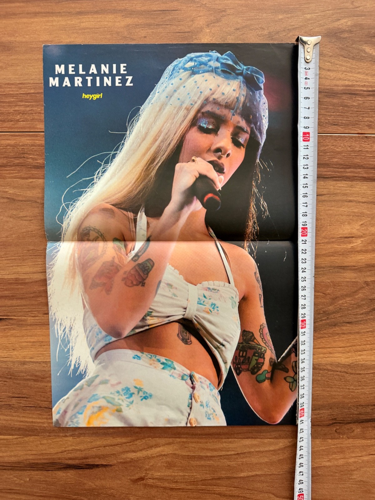 Melanie Martinez Shadowhunters Double Sided Poster Rare Heygirl Magazine 60x42