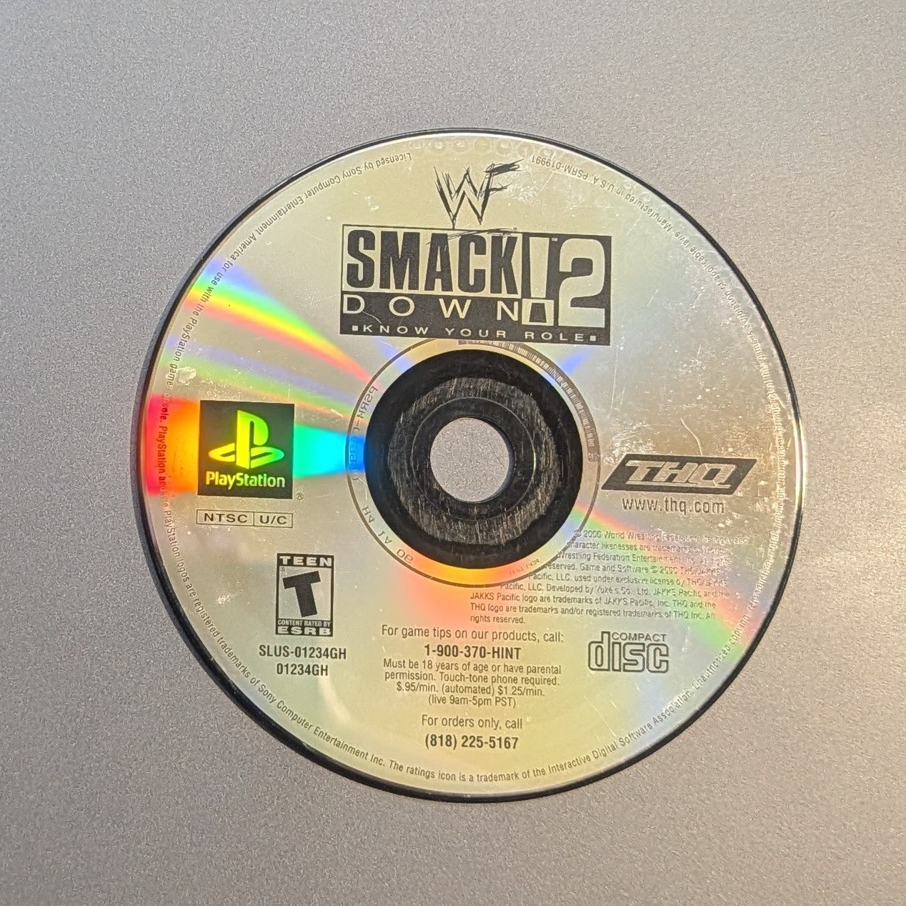 WWF Smackdown 2: Know Your Role (Playstation)