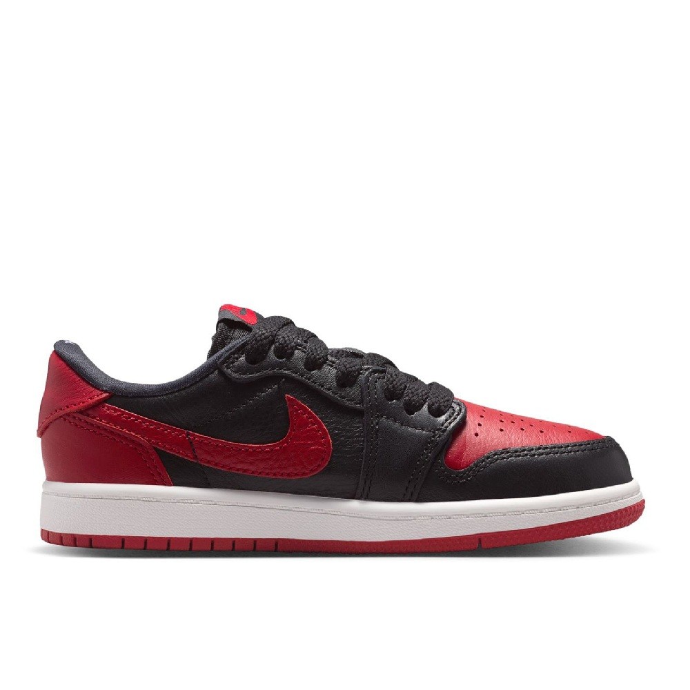 Little Kid\'s Jordan 1 Retro Low OG \'Banned\' Black/Black-Red (IW6278 001) Little Kid\'s Jordan 1 Retro Low OG \'Banned\' Black/Black-Red (IW6278 001)