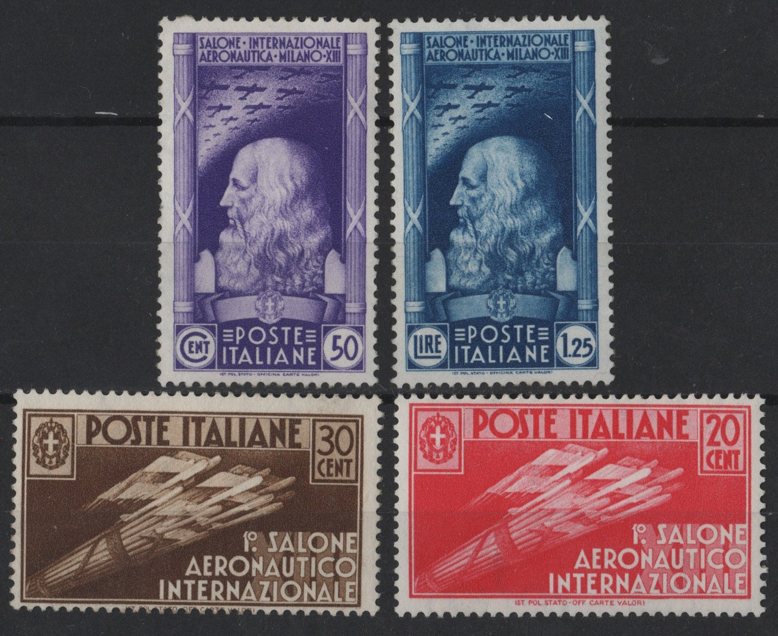 Kingdom 1936 “1. International Airshow” M.N.H. Cert. Diena