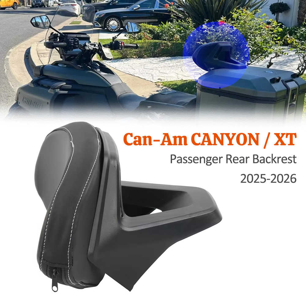 Passenger Rear Backrest For Can-Am CANYON / XT 2025-2026 Detachable Mount Kit