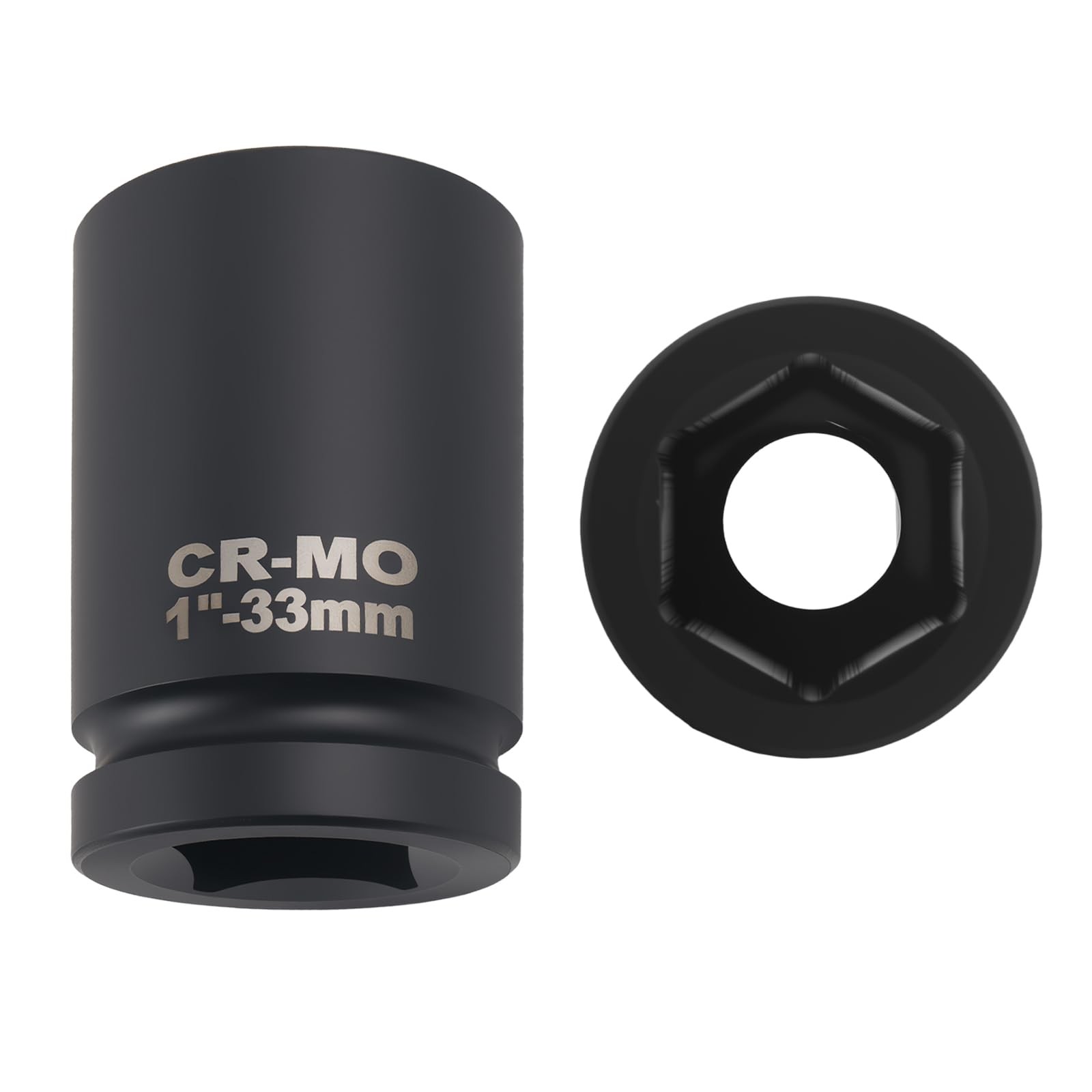 33mm Socket 1 Inch Drive,33mm 6 Point Opening Deep Impact Socket with Corner Des 33mm Socket 1 Inch Drive,33mm 6 Point Opening Deep Impact Socket with Corner Des