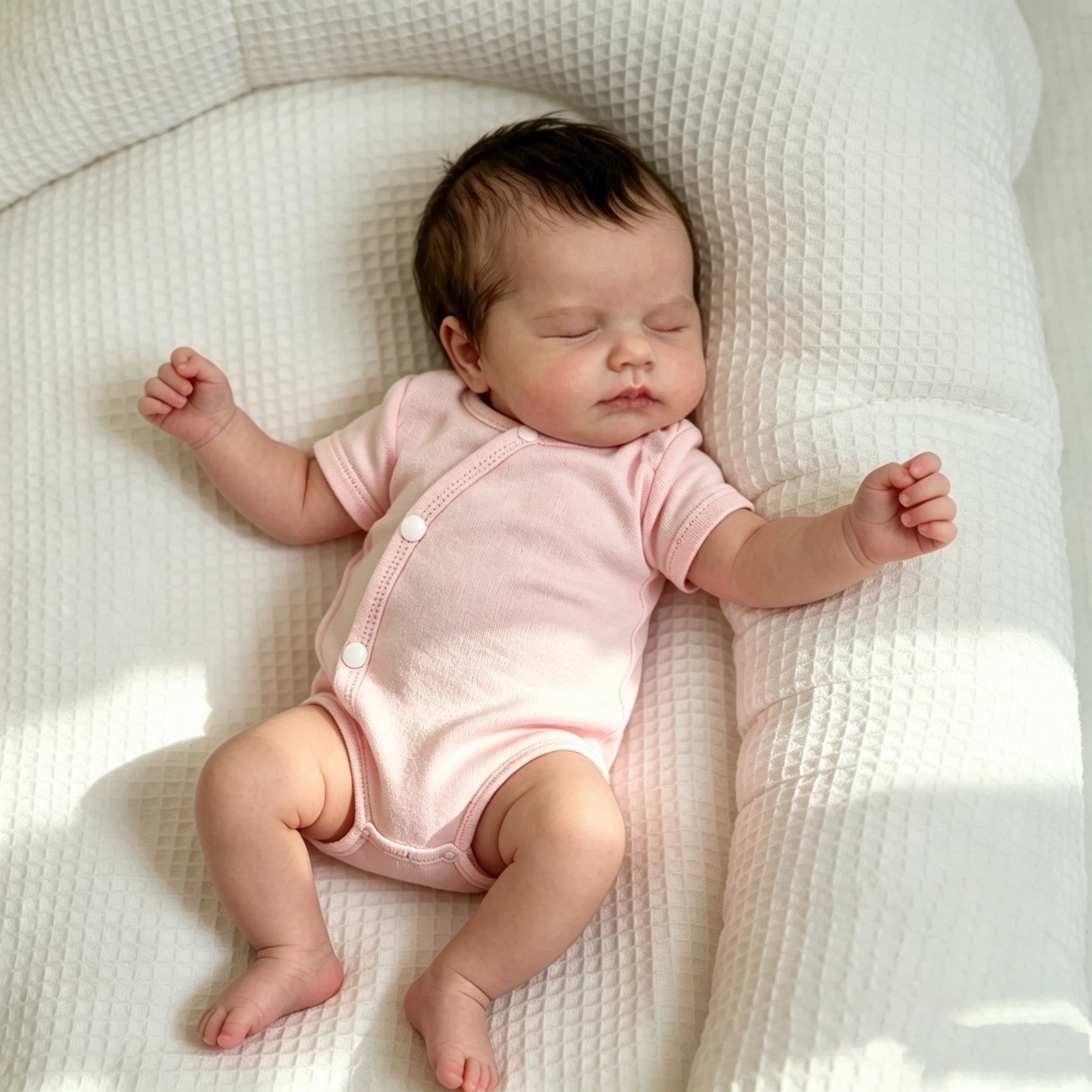 18In Realistic Reborn Baby Dolls Full Body Vinyl Silicone Girl Doll Newborn Doll 18In Realistic Reborn Baby Dolls Full Body Vinyl Silicone Girl Doll Newborn Doll