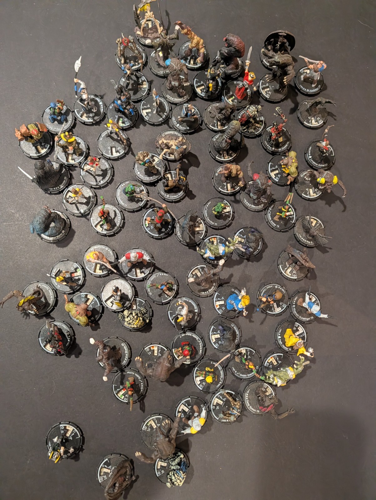 Mage Knight 60+ figure lot Mage Knight 60+ figure lot