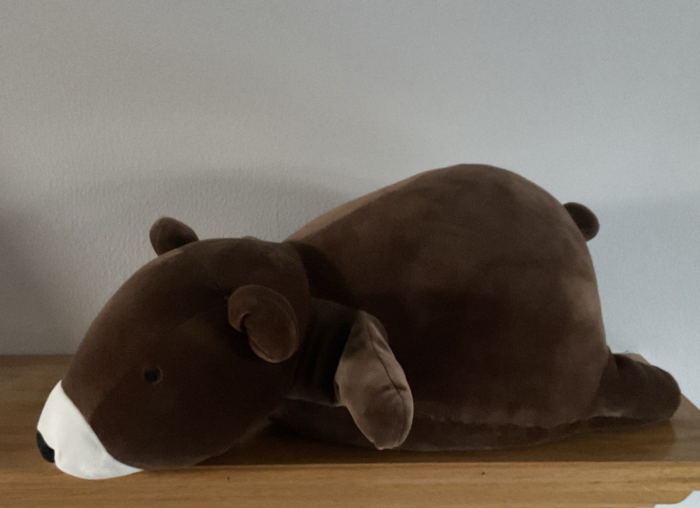 Rare Pillowfort Weighted Plush Brown Bear W/White Nose 3 lbs Stuffed Animal Rare Pillowfort Weighted Plush Brown Bear W/White Nose 3 lbs Stuffed Animal