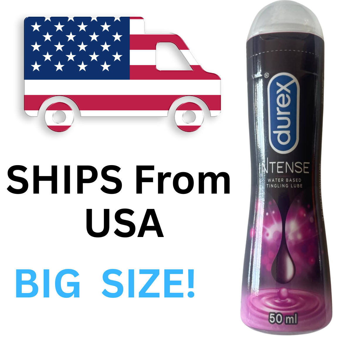 Durex Lube Intense Lubricant Gel For Men & Women 50ml