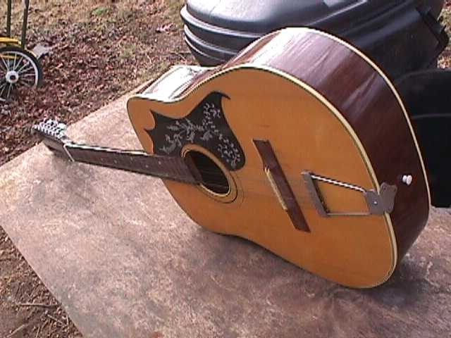 VINTAGE TERADA V 12 ACOUSTIC GUITAR DAMAGED PARTS TOTAL RESTORATION PROJECT VINTAGE TERADA V 12 ACOUSTIC GUITAR DAMAGED PARTS TOTAL RESTORATION PROJECT