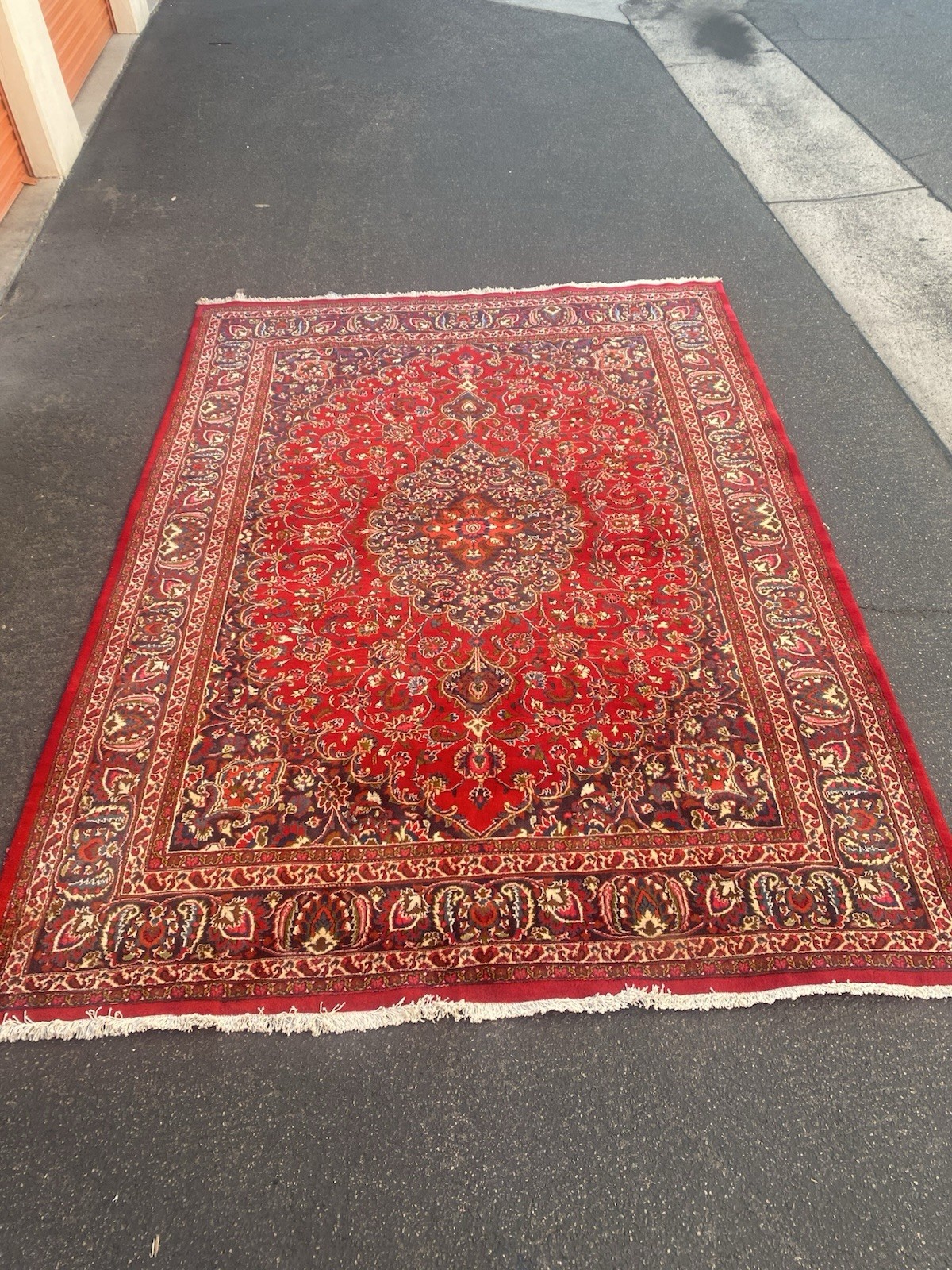 Vintage Oriental Rug Hand Knotted 11\'5\ Vintage Oriental Rug Hand Knotted 11\'5\