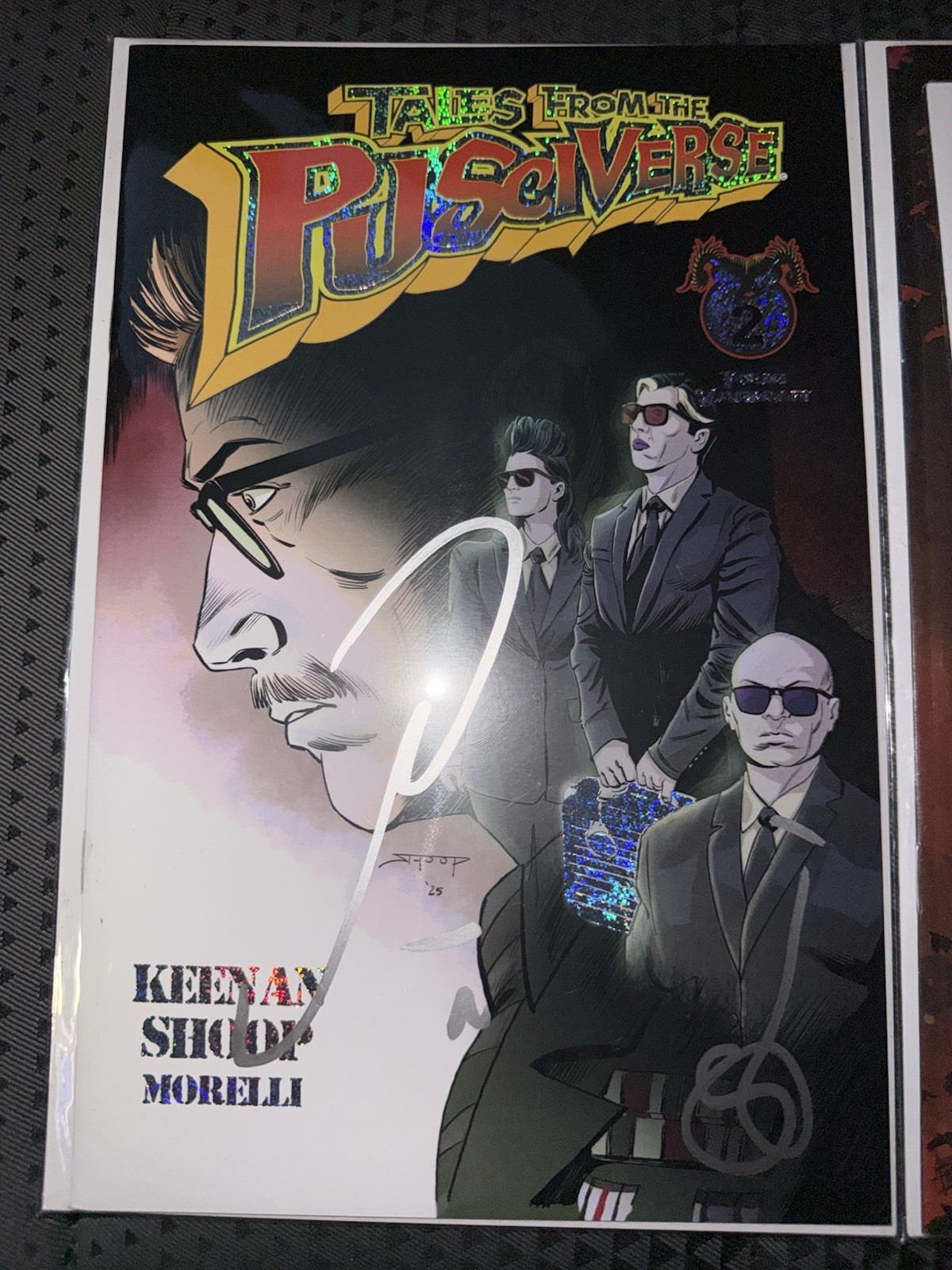Puscifer Comic Episode 2 Tales From The Pusciverse Signed Foil Autographed Tool