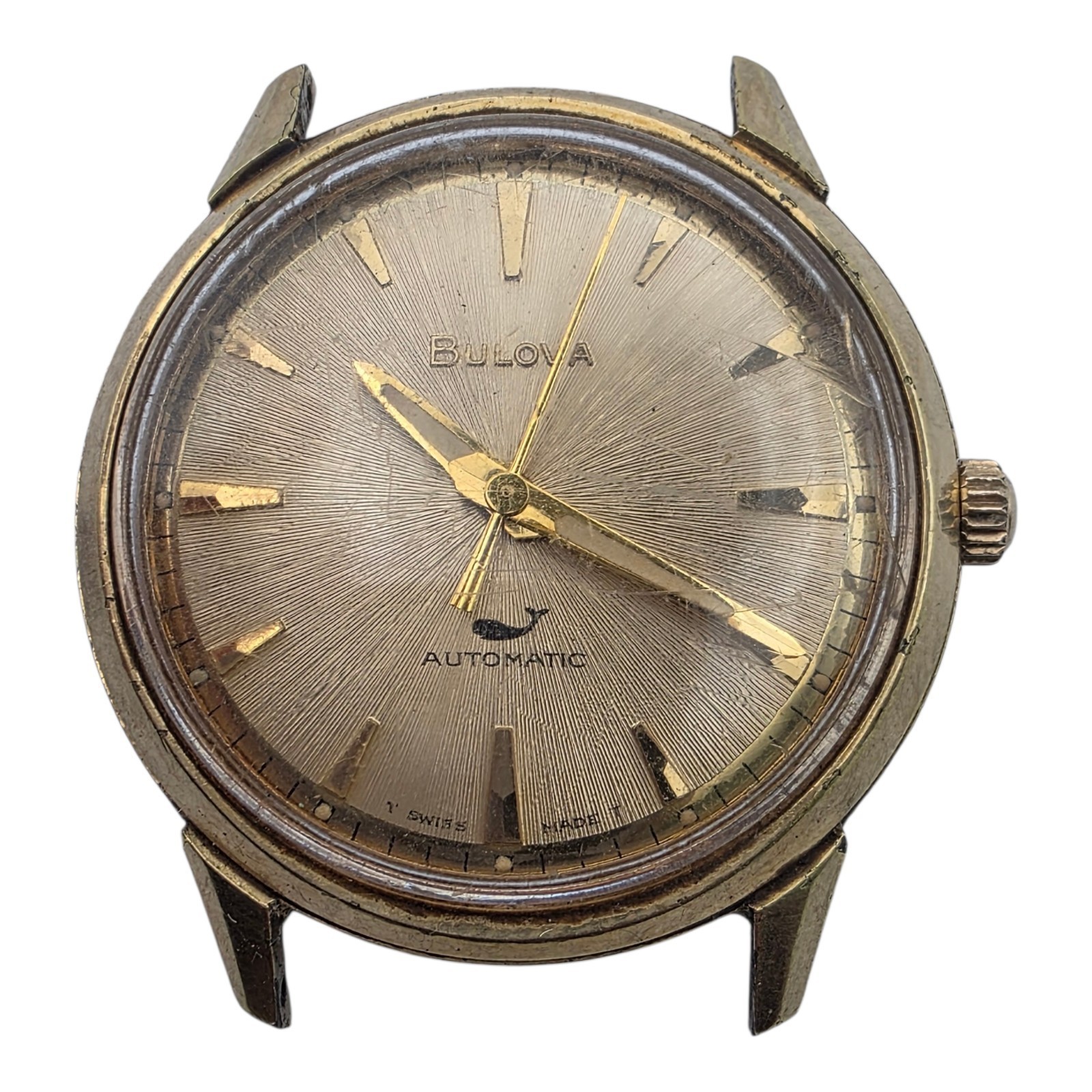 Vintage Bulova Sea King Automatic 17J Mens Watch M9 35.61mm Lot Vintage Bulova Sea King Automatic 17J Mens Watch M9 35.61mm Lot