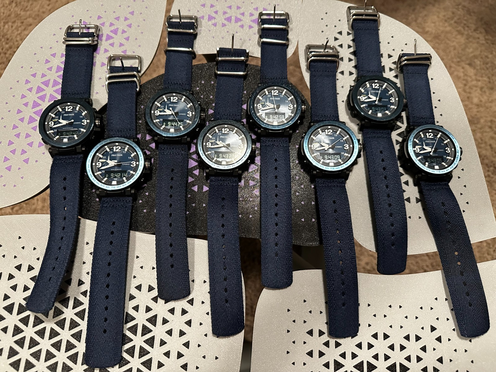Casio Pro Trek Blue Men\'s Watch - PRG-600YB-USED normal wear