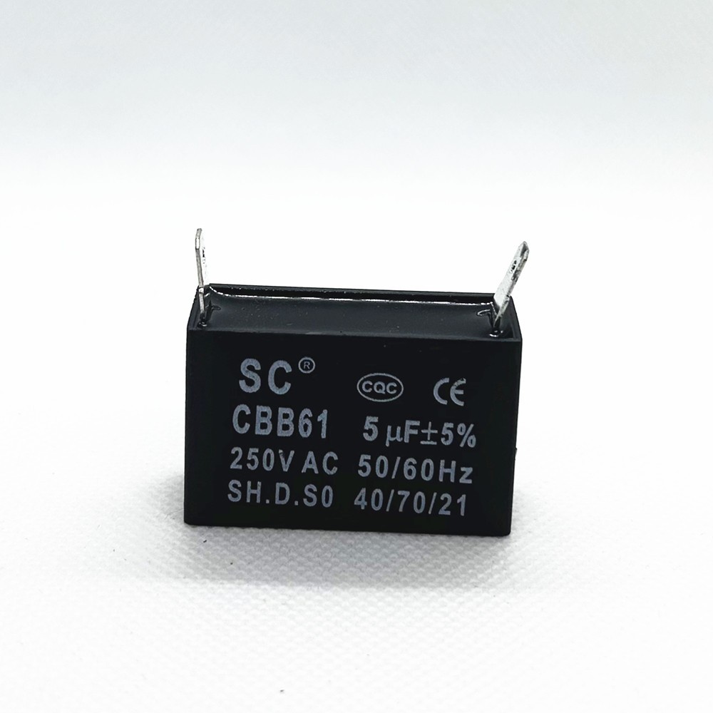 CBB61 250V Capacitor  250 VAC 4/5/6/8/10/12/15/20/24/25 UF   2 PINS