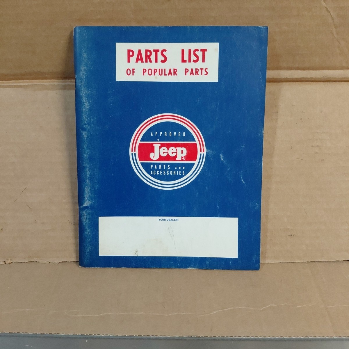 1967-1968 Kaiser Jeep Parts List Of Popular Parts Factory Service Catalog 1967-1968 Kaiser Jeep Parts List Of Popular Parts Factory Service Catalog