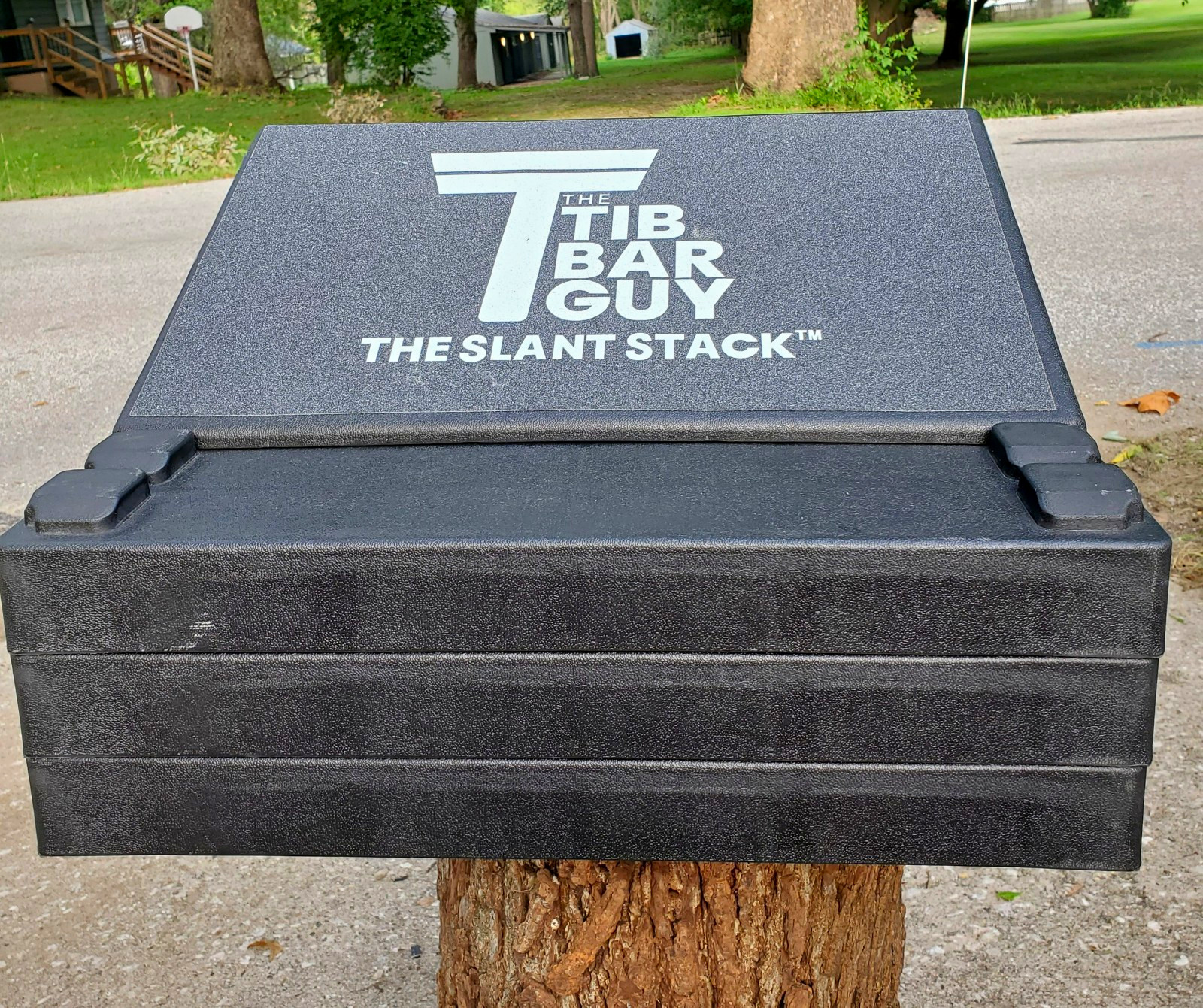 The Tib Bar Guy The Slant Stack Adjustable Slant Board Set (4) Black 1200 lb The Tib Bar Guy The Slant Stack Adjustable Slant Board Set (4) Black 1200 lb