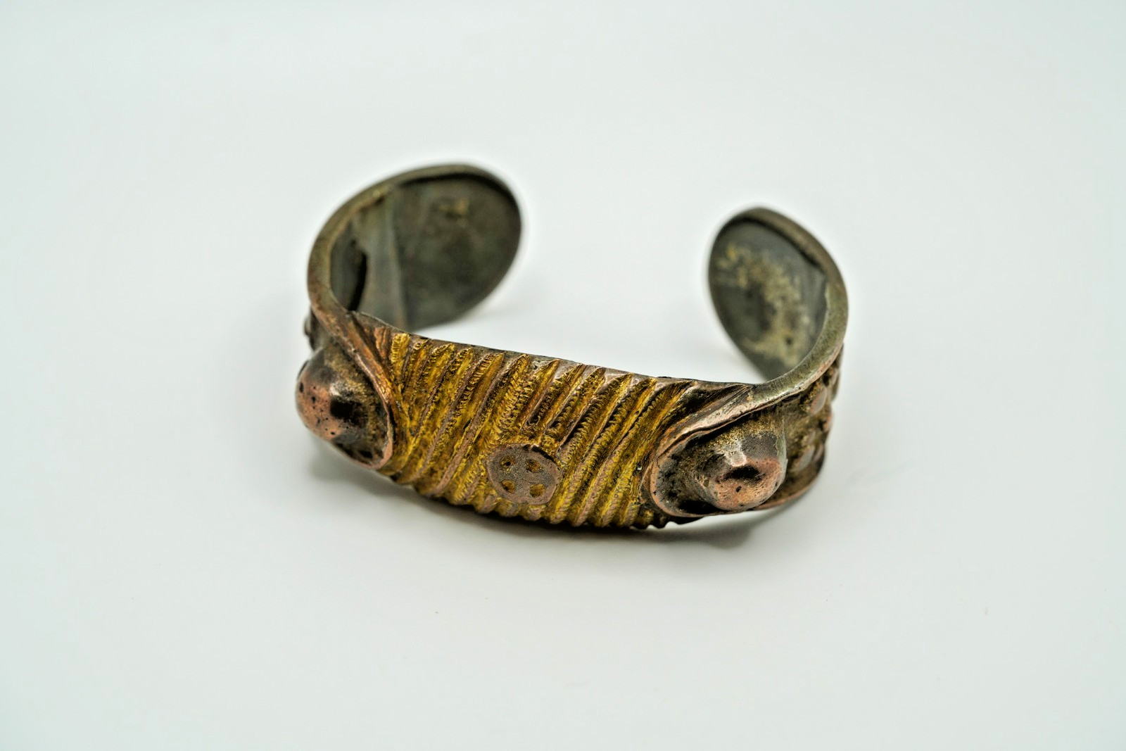 Antique Ottoman Persian Byzantine Primitive Fertility Cuff Bracelet 2 3/16\ Antique Ottoman Persian Byzantine Primitive Fertility Cuff Bracelet 2 3/16\