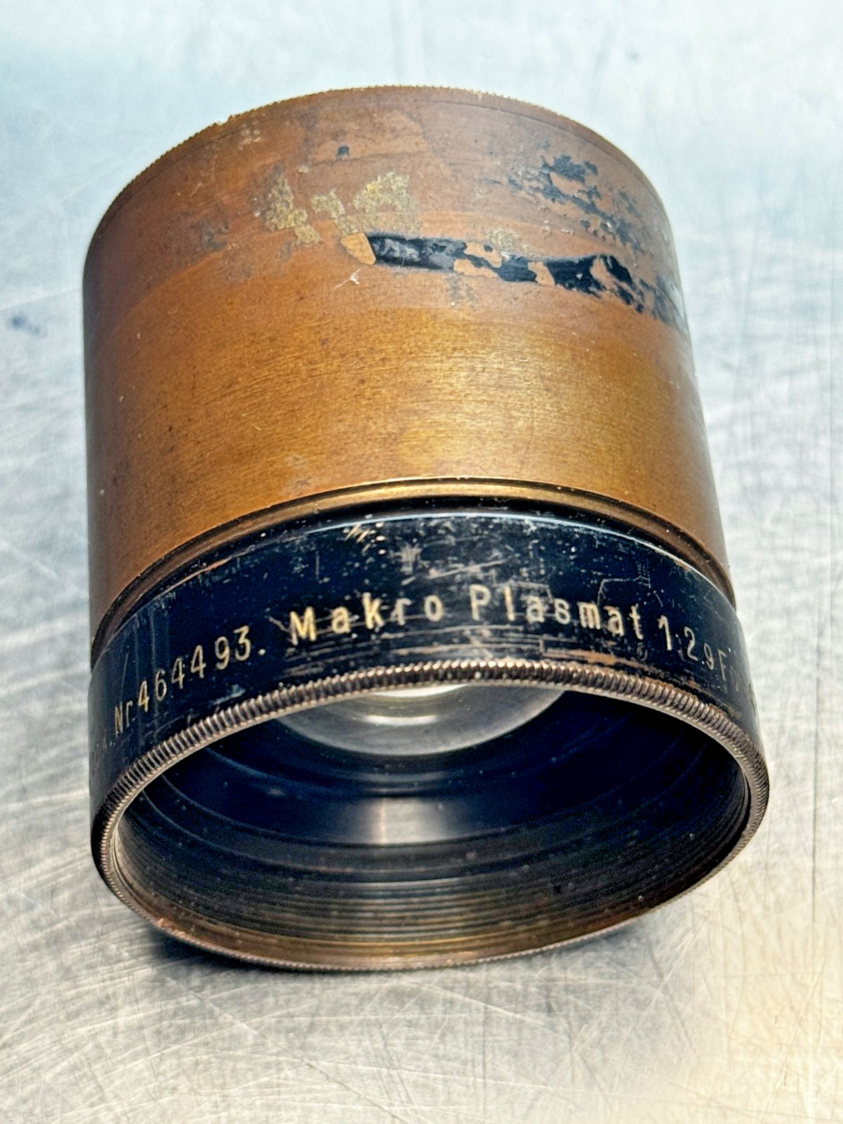 Hugo Meyer & Co. Görlitz Makro-Plasmat 1:2.9 / 4¾-inch Lens Assy