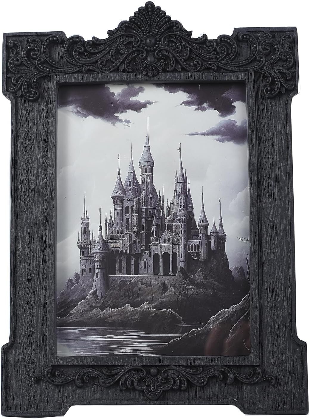 Gothic Picture Frame 5x7 Vintage Picture Frames Antique Picture Frames Black
